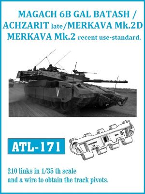 8 12t Early type track 1/35 Friulmodel ATL-169 Sd.Kfz Friul Metal Tracks